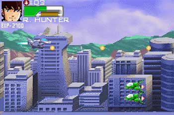 Pantallazo del juego online Robotech The Macross Saga (GBA)