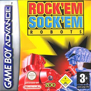 Carátula del juego Rock 'Em Sock 'Em Robots (GBA)