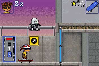 Pantallazo del juego online Rocket Power Dream Scheme (GBA)