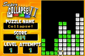 Pantallazo del juego online Super Collapse! II (GBA)