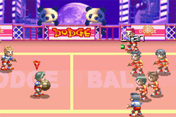 Pantallazo del juego online Super Dodge Ball Advance (GBA)