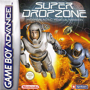 Carátula del juego Super Dropzone Intergalactic Rescue Mission (GBA)