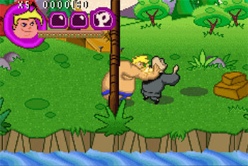 Pantallazo del juego online Super Duper Sumos (GBA)