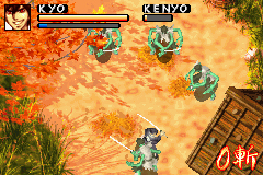 Pantallazo del juego online Samurai Deeper Kyo (GBA)