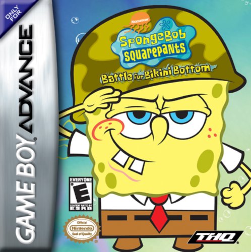 Carátula del juego SpongeBob SquarePants Battle for Bikini Bottom (GBA)