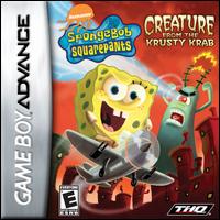 Carátula del juego SpongeBob SquarePants Creature from the Krusty Krab (GBA)