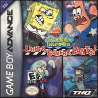 Carátula del juego SpongeBob SquarePants Lights Camera Pants (GBA)