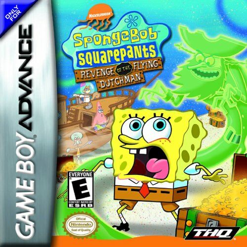 Carátula del juego SpongeBob SquarePants Revenge of the Flying Dutchman (GBA)