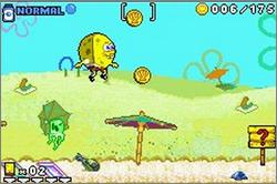 Pantallazo del juego online SpongeBob SquarePants Revenge of the Flying Dutchman (GBA)
