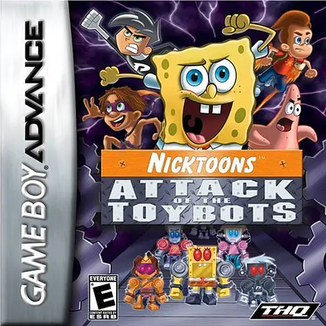 Portada de la descarga de Nicktoons: Attack of the Toybots
