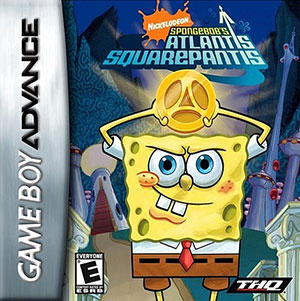 Carátula del juego SpongeBob's Atlantis SquarePantis (GBA)