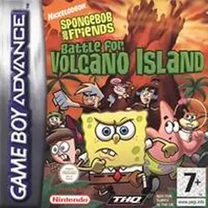 Portada de la descarga de Spongebob and Friends: Battle for Volcano Island