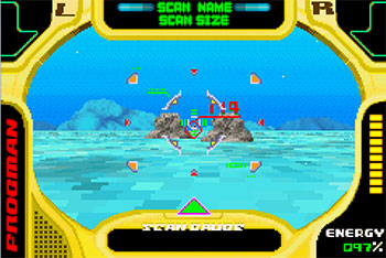 Pantallazo del juego online Scan Hunter (GBA)