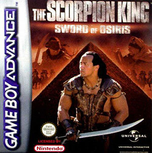 Carátula del juego The Scorpion King Sword of Osiris (GBA)