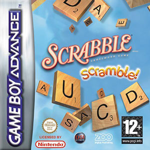 Carátula del juego Scrabble Scramble (GBA)