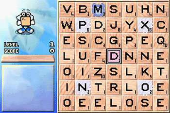 Pantallazo del juego online Scrabble Scramble (GBA)