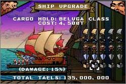 Pantallazo del juego online Sea Trader Rise of Taipan (GBA)