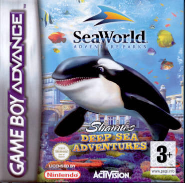Carátula del juego SeaWorld Shamu's Deep Sea Adventures (GBA)