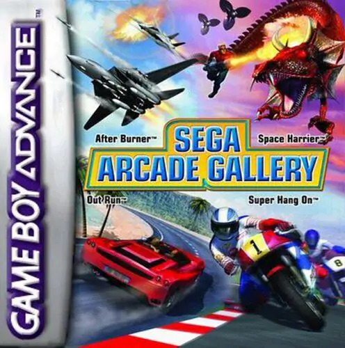 Portada de la descarga de Sega Arcade Gallery