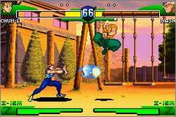 Pantallazo del juego online Street Fighter Alpha 3 (GBA)