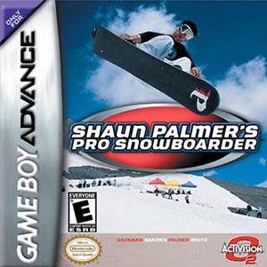 Carátula del juego Shaun Palmer's Pro Snowboarder (GBA)