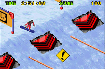 Pantallazo del juego online Shaun Palmer's Pro Snowboarder (GBA)