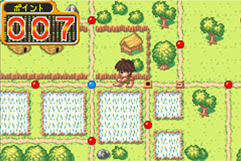 Pantallazo del juego online Shikakui Atama wo Marukusuru Advance - Kanji Keisan (GBA)