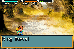 Pantallazo del juego online Shining Soul II (GBA)