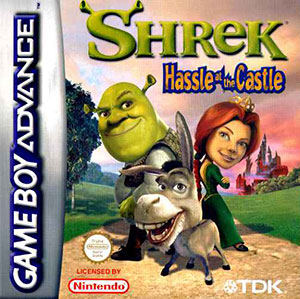 Carátula del juego Shrek Hassle at the Castle (GBA)