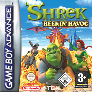 Carátula del juego Shrek Reekin' Havoc (GBA)