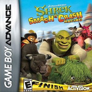 Carátula del juego Shrek Smash n' Crash (GBA)