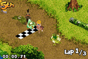Pantallazo del juego online Shrek Smash n' Crash (GBA)