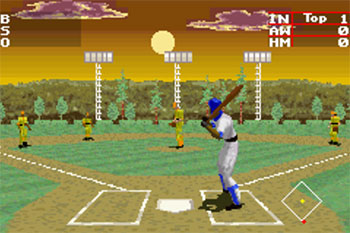 Pantallazo del juego online Sports Illustrated for Kids Baseball (GBA)
