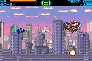 Pantallazo del juego online Sigma Star Saga (GBA)