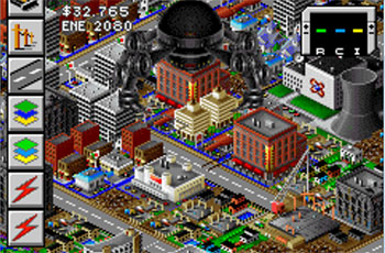 Pantallazo del juego online SimCity 2000 (GBA)