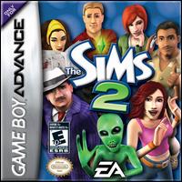 Carátula del juego The Sims 2 (GBA)