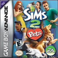 Carátula del juego The Sims 2 Pets (GBA)