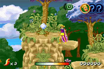 Pantallazo del juego online Sky Dancers (GBA)