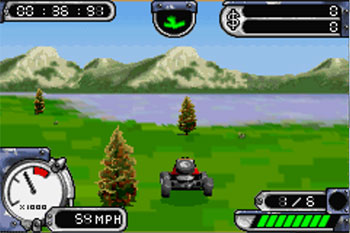 Pantallazo del juego online Smuggler's Run (GBA)