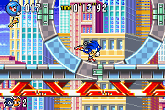 Pantallazo del juego online Sonic Advance 3 (GBA)