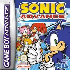 Portada de la descarga de Sonic Advance
