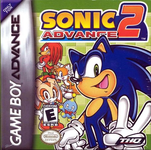 Carátula del juego Sonic Advance 2 (GBA)