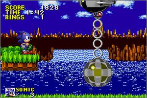 Pantallazo del juego online Sonic The Hedgehog Genesis (GBA)