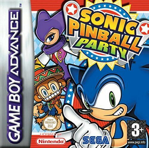 Carátula del juego Sonic Pinball Party (GBA)