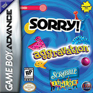 Carátula del juego Sorry! - Aggravation - Scrabble Junior (GBA)