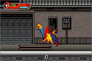 Pantallazo del juego online Spider-Man Battle for New York (GBA)