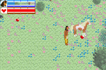 Pantallazo del juego online Spirit Stallion of the Cimarron -- Search for Homeland (GBA)