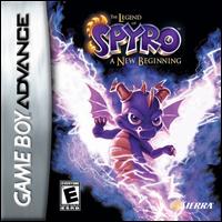 Carátula del juego The Legend of Spyro  A New Beginning (GBA)