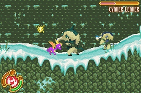 Pantallazo del juego online The Legend of Spyro A New Beginning (GBA)