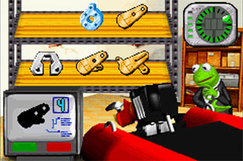 Pantallazo del juego online Jim Henson's Muppets in Spy Muppets License to Croak (GBA)
